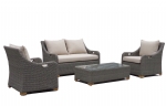 New Wicker Outdoor Sofa Couch Arm Chair Lounge Patio Suite Rattan Furniture Set