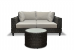 Wicker Outdoor Modular Corner Sofa Chaise Patio Lounge Rattan Furniture Setting