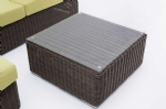 NEW Outdoor High Quality Corner Chunky Rattan Wicker Sofa Lounge Set