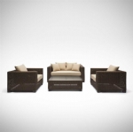 NEW Outdoor 5 Piece Quality Rattan Wicker Sofa Lounge Set